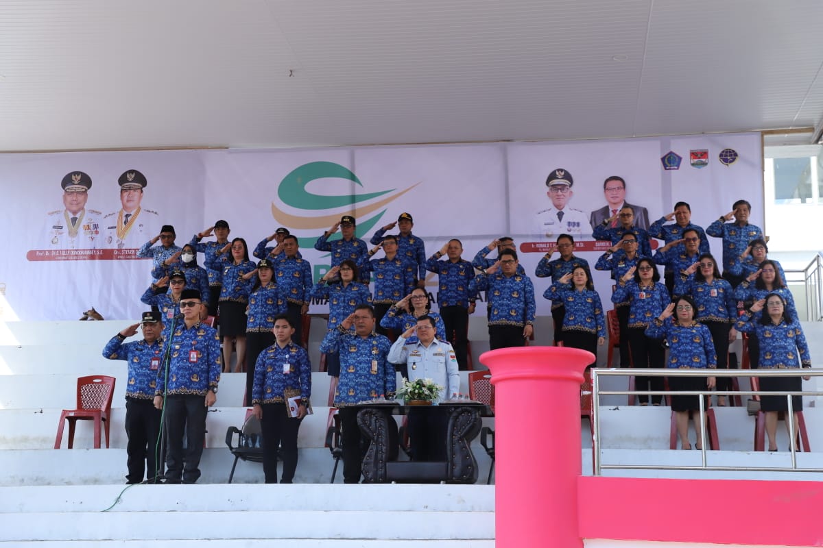 Pj. Bupati Minahasa Tenggara Pimpin Upacara Hari Perhubungan Nasional 2024