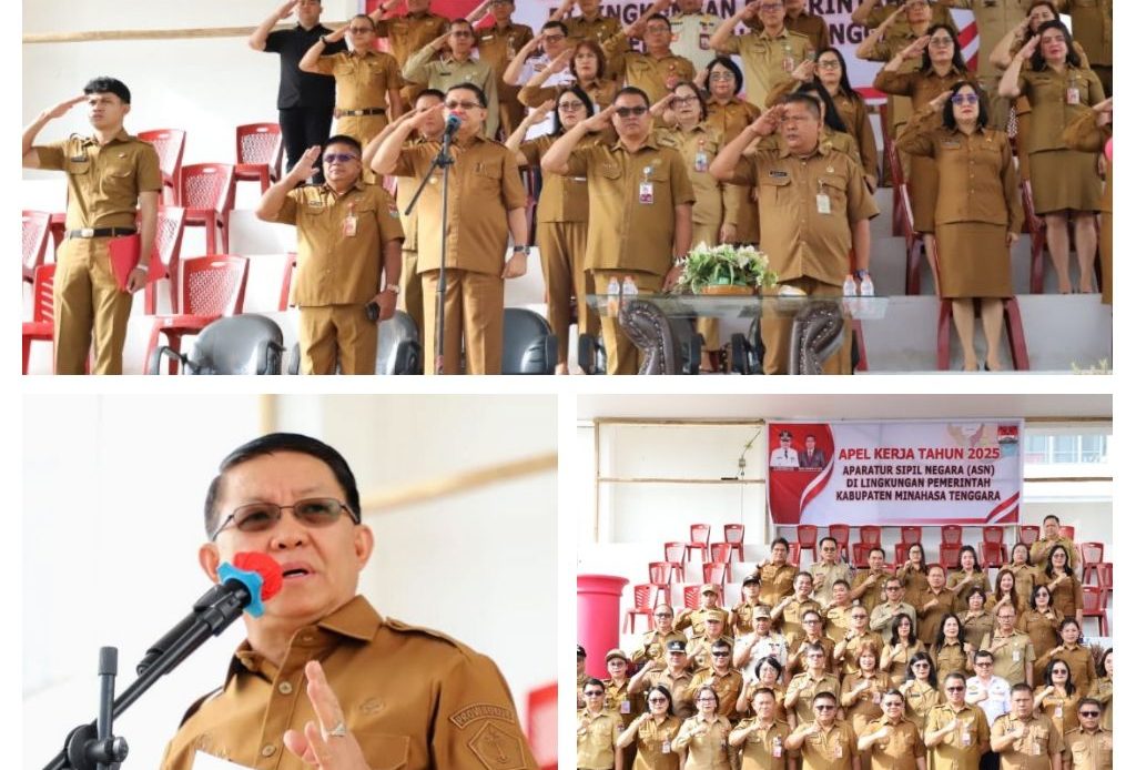 PJ Bupati Denny Mangala Ajak ASN Tingkatkan Komitmen di Tahun Baru