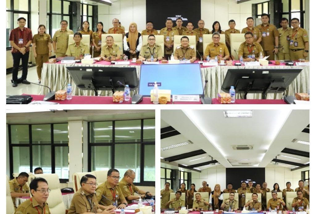 PJ Bupati Mitra Denny Mangala Menghadiri Evaluasi Kinerja Di Inspektorat Jendral Kemendagri