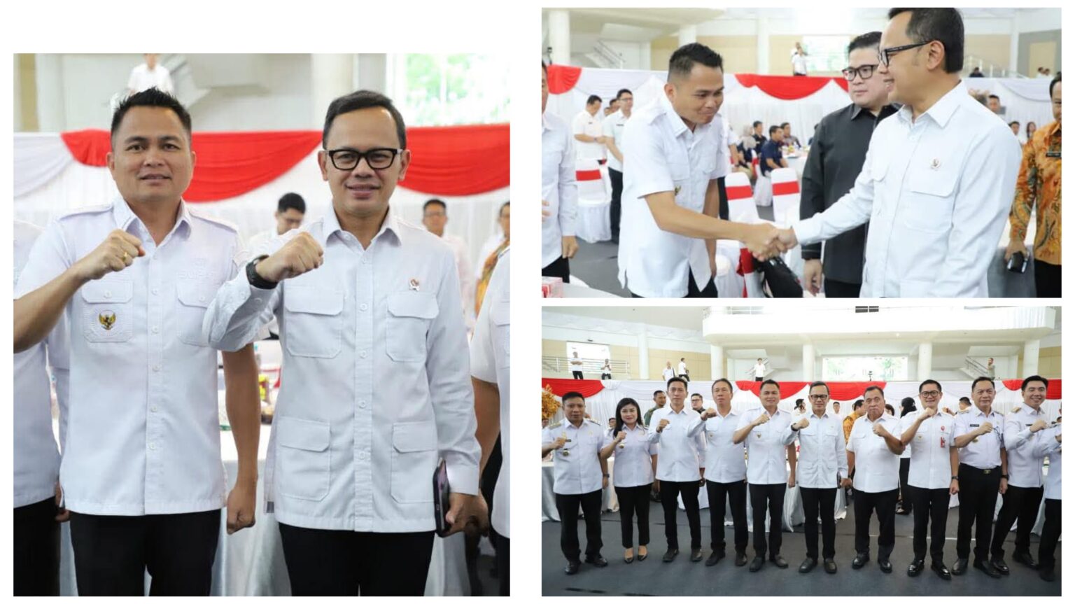 Bupati Mitra hadiri Rakor Asistensi Efisiensi Belanja APBD bersama Wamendagri dan Gubernur Sulut.