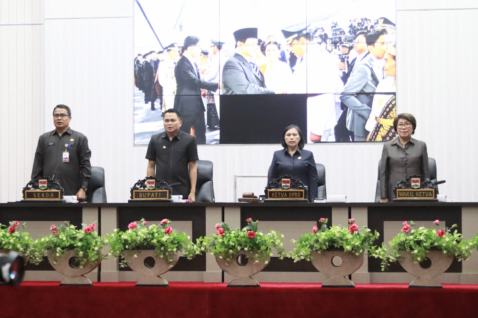 Bupati Sampaikan Tanggapan Resmi Atas Pendapat Akhir Fraksi DPRD Terkait Ranperda APBD 2024