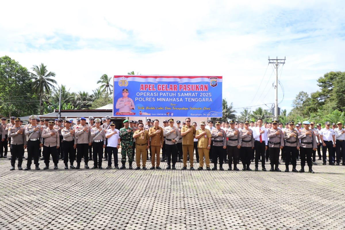 Pemkab Mitra dan Polres Bersinergi Gelar Operasi Patuh Samrat 2025, Bupati Tekankan Keselamatan Berlalu Lintas