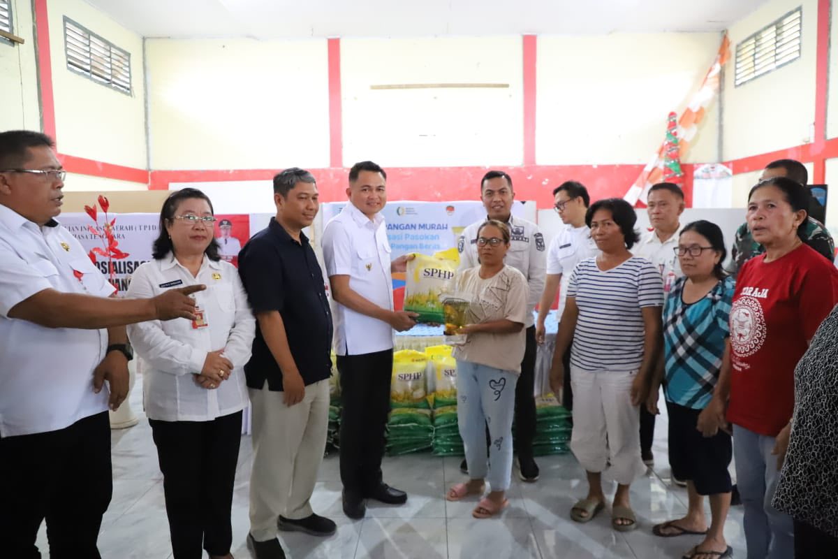 Atasi Lonjakan Harga Beras Jelang Pengucapan Syukur, Pemkab Mitra Gelar Pangan Murah