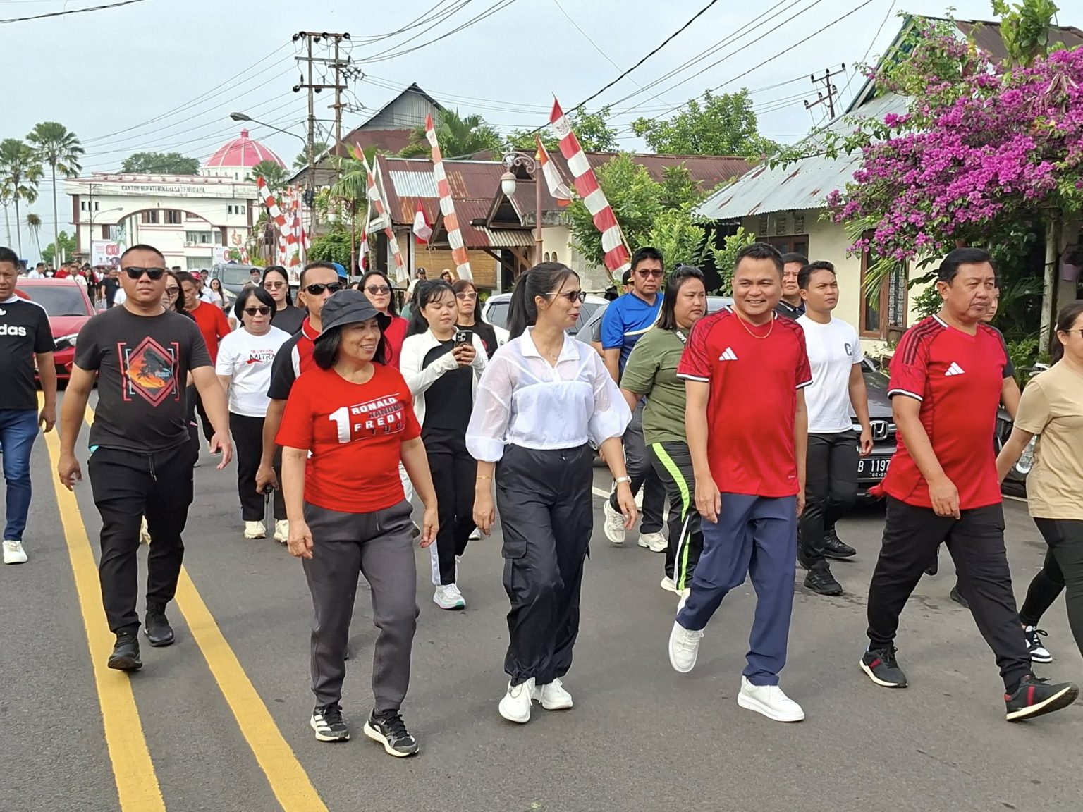 Bupati Ronald Kandoli Pimpin Apel Olahraga, Ajak Jajaran Pemkab Tingkatkan Soliditas dan Produktivitas