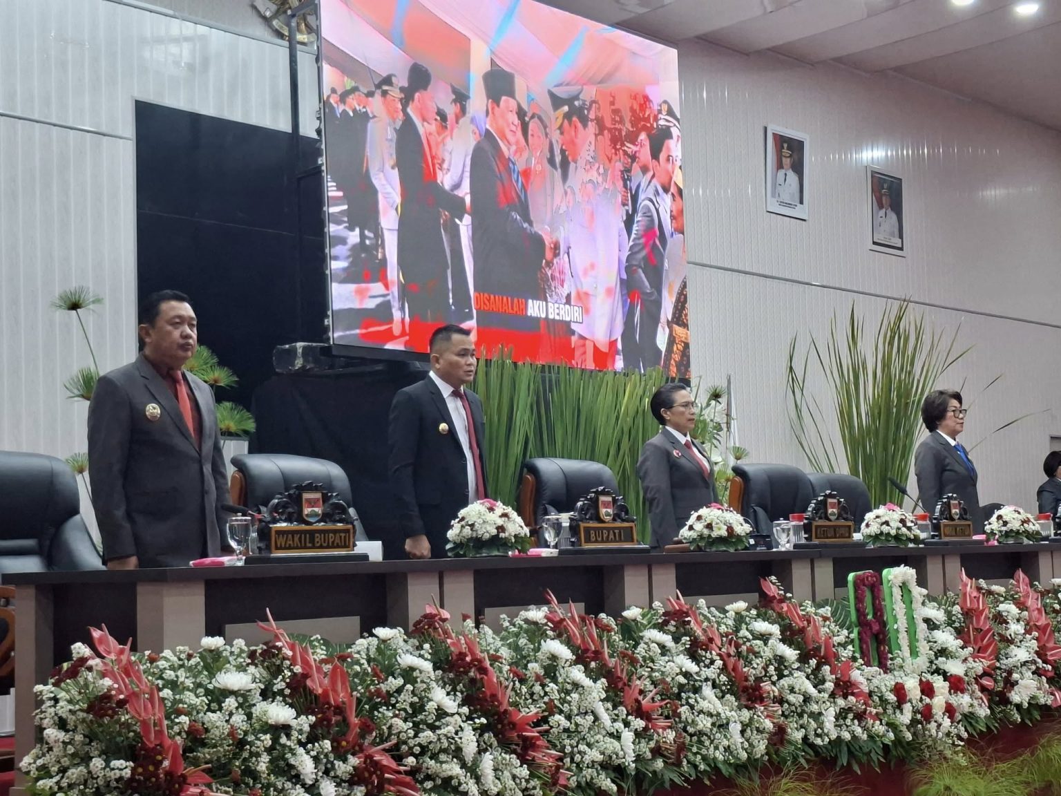 Pemkab Mitra Hadiri Rapat Paripurna Mendengarkan Pidato Kenegaraan Presiden RI