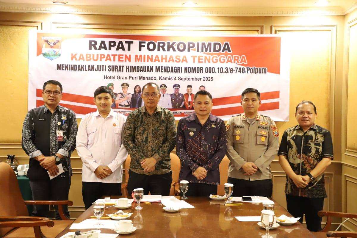 Jaga Stabilitas Daerah, Bupati Pimpin Rapat Forkopimda Bahas Antisipasi Unjuk Rasa dan Hoaks