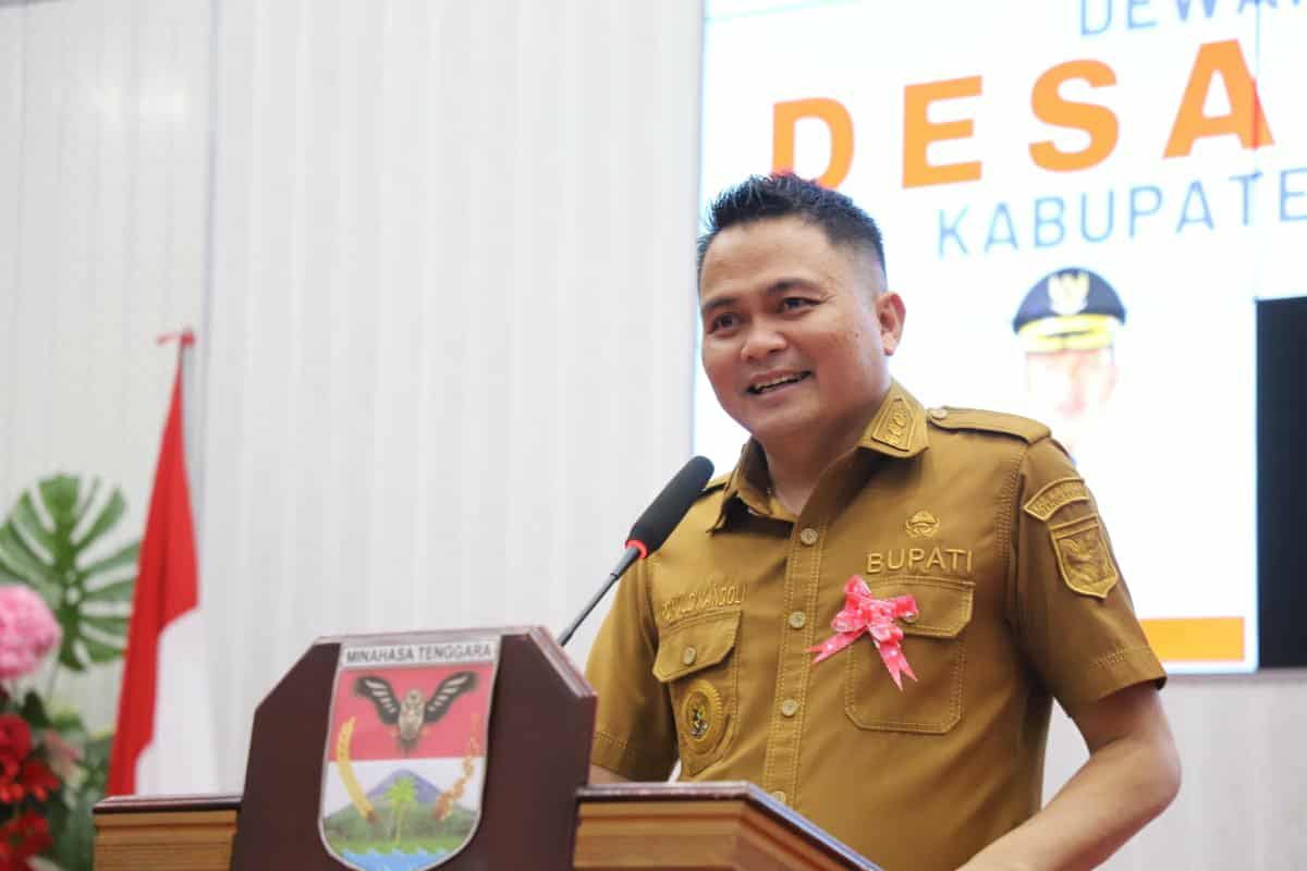 Capt. Remly Kandoli Resmi Pimpin DPD Desa Bersatu Minahasa Tenggara Periode 2025-2030